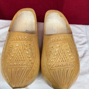 Wooden clogs - NEW